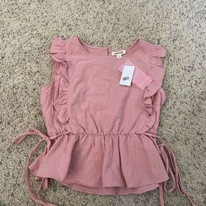 Dry goods dusty rose tank and new with tags